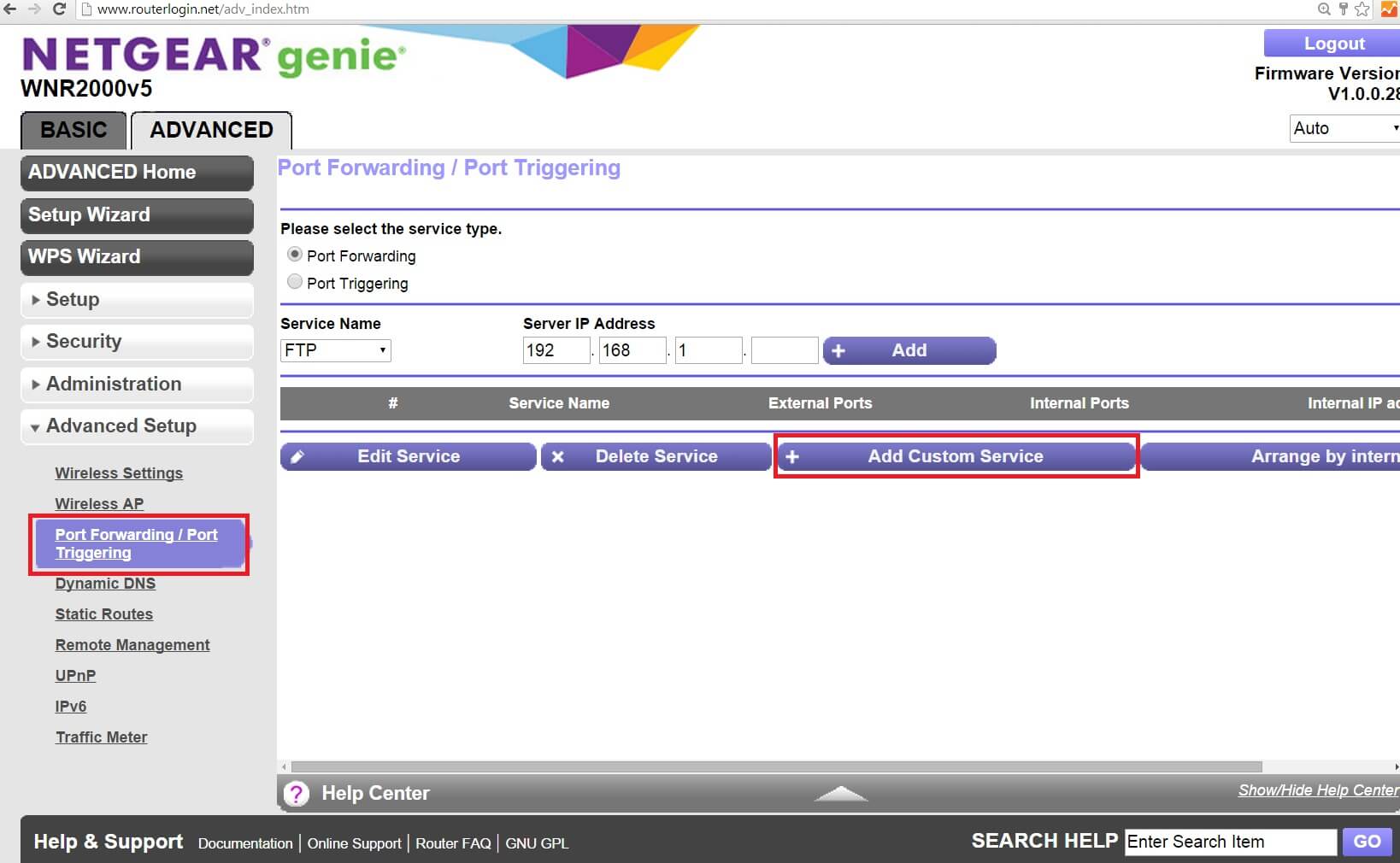 ip to login to netgear router