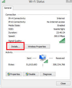 Find Router IP Network Detail Steps 2