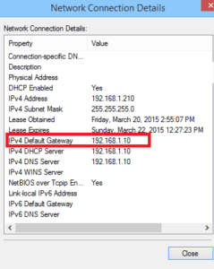 Find Router IP Network Detail Steps 3